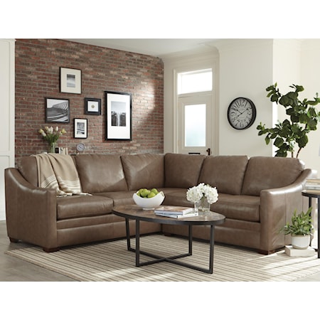 Custom 2 Pc Sectional Sofa